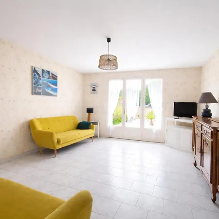 Maison Rustique Au Centre-ville, Proche Plage, Avec Jardin Et 3 ! - Fr-1-22-223 Dom wakacyjny